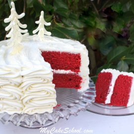 Red Velvet Cake Recipe by MyCakeSchool.com