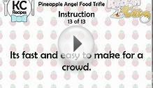 Pineapple Angel Food Trifle - Kitchen Cat
